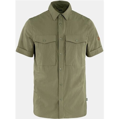 Fjällräven Abisko Trekking Shirt Ss M Lichtkaki Tweedehands