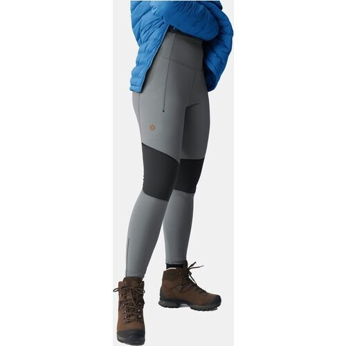 Fjällräven Abisko Värm Trekking Legging Dames Lichtgrijs/Donkergrijs Tweedehands