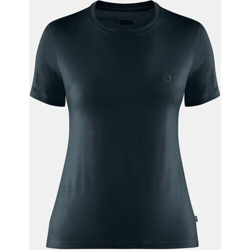 Fjällräven Abisko Wool T-shirt Dames Marineblauw Tweedehands
