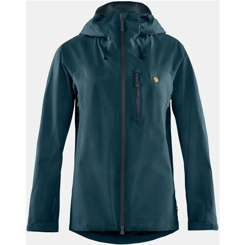 Fjällräven Bergtagen Lite Eco-Shell Jas Dames Marineblauw Tweedehands