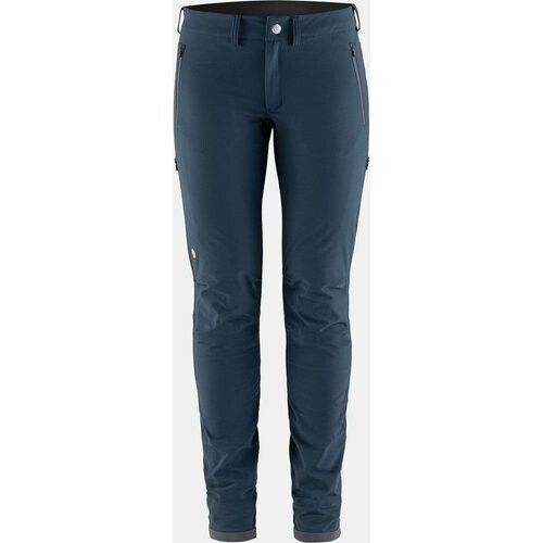Fjällräven Bergtagen Stretch Broek Dames Marineblauw Tweedehands