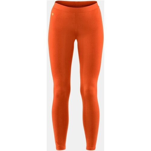 Fjällräven Bergtagen Thinwool Lange Onderbroek Dames Oranje Tweedehands