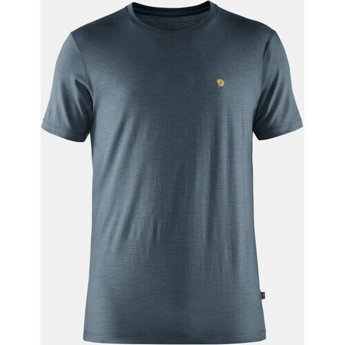 Fjällräven Bergtagen Thinwool T-Shirt Short Sleeve Marineblauw Tweedehands