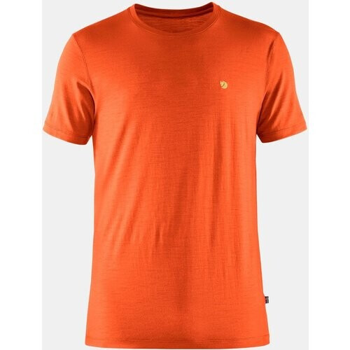 Fjällräven Bergtagen Thinwool T-Shirt Short Sleeve Oranje Tweedehands