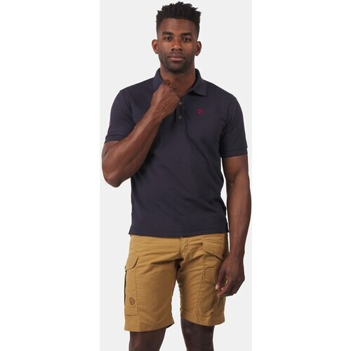 Fjällräven Crowley Pique Shirt Donkerblauw Tweedehands