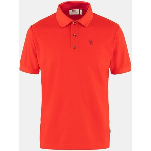 Fjällräven Crowley Pique Shirt Rood/Donkerrood Tweedehands