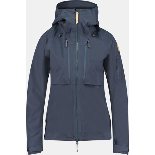 Fjällräven Eco-shell Jas Dames Donkerblauw Tweedehands