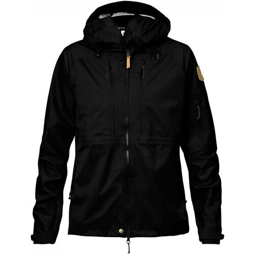 Fjällräven Eco-shell Jas Dames Zwart Tweedehands