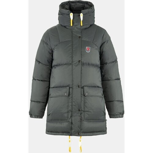 Fjällräven Expedition Down Donsjas Dames Donkergrijs Tweedehands