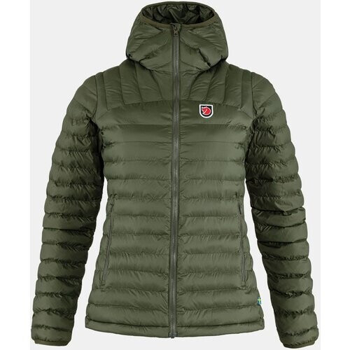 Fjällräven Expedition Lätt Hoodie Jas Dames Donkerkaki Tweedehands