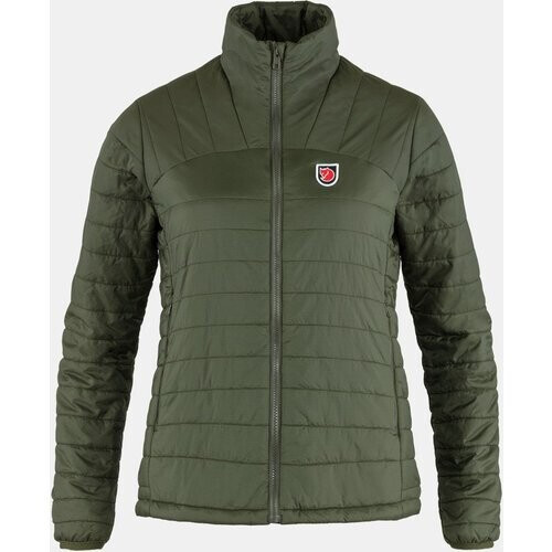 Fjällräven Expedition X-Lätt Gevoerde Jas Dames Donkerkaki Tweedehands