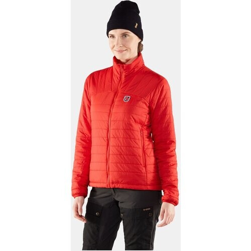 Fjällräven Expedition X-Lätt Gevoerde Jas Dames Rood Tweedehands