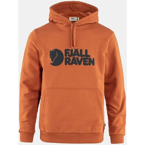 Fjällräven Fjällräven Logo Hoodie M Roest Tweedehands