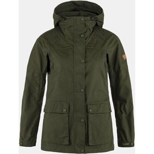 Fjällräven Forest Hybrid Jas Dames Donkergroen Tweedehands