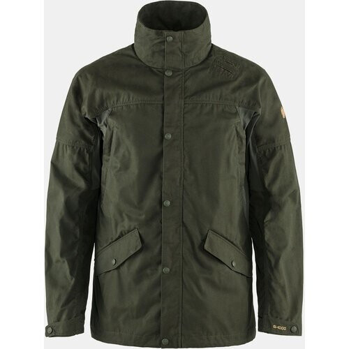 Fjällräven Forest Hybrid Jas Donkerkaki Tweedehands