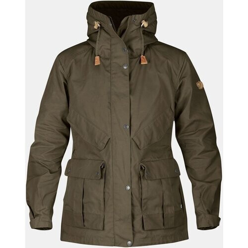 Fjällräven Jacket No.68 Jas Dames Donkerkaki Tweedehands