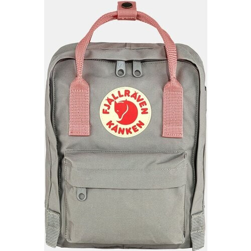 Fjällräven Kånken Mini 7L Rugzak Lichtgrijs/Middenroze Tweedehands