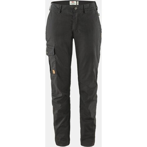 Fjällräven Karla Lite Curved Broek Dames Donkergrijs Tweedehands