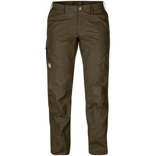 Fjällräven Karla Pro Curved Broek Dames Donkerkaki Tweedehands
