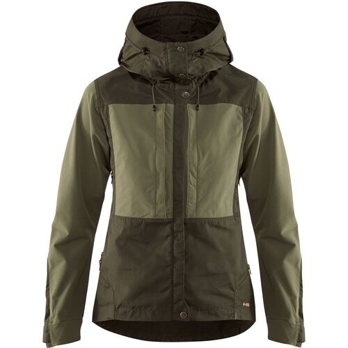 Fjällräven Keb Windstopper Dames Donkergroen/Middenkaki Tweedehands