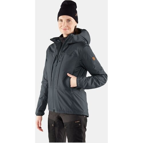 Fjällräven Keb Wool Gevoerde Jas Dames Donkerblauw Tweedehands