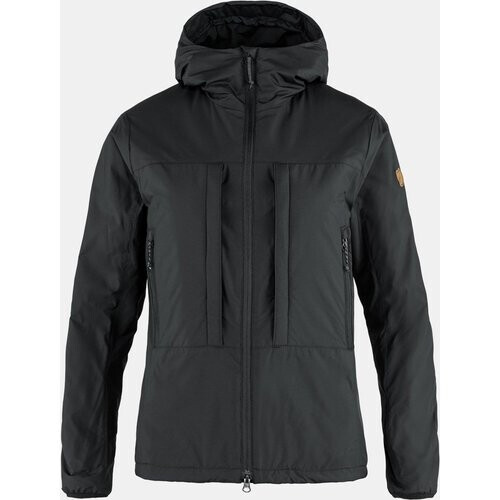 Fjällräven Keb Wool Gevoerde Jas Dames Zwart Tweedehands