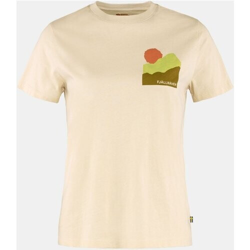 Fjällräven Nature T-Shirt W Gebroken Wit Tweedehands