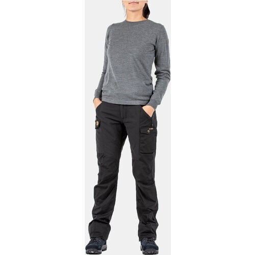 Fjällräven Nikka Curved Broek Dames Donkerblauw Tweedehands