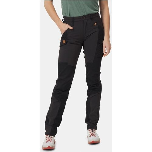 Fjällräven Nikka Curved Broek Dames Zwart Tweedehands