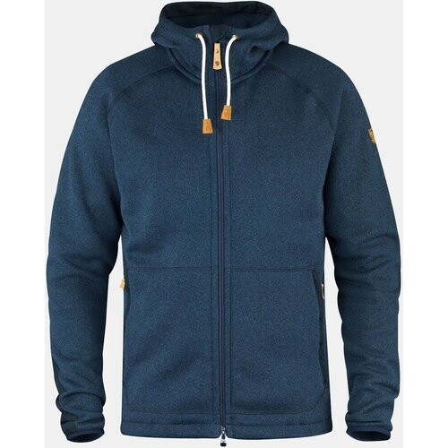 Fjällräven Övik Fleece Hoodie Vest Marineblauw Tweedehands