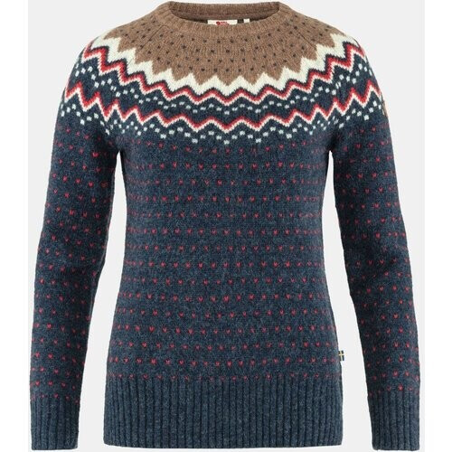 Fjällräven Övik Knit Trui Dames Marineblauw Tweedehands