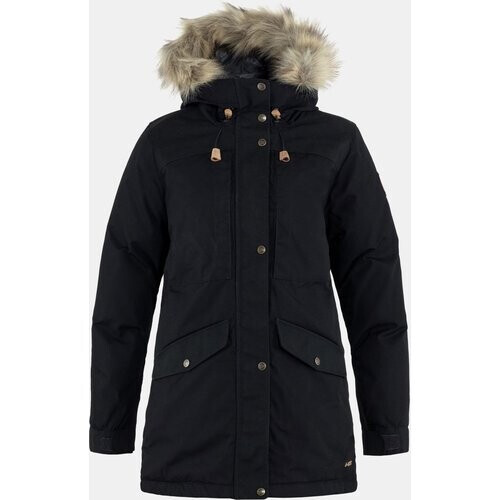 Fjällräven Singi Down Parka Dames Zwart Tweedehands