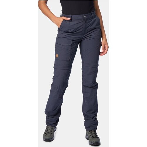 Fjällräven Travellers MT Zip-off Broek Regular Dames Donkerblauw Tweedehands