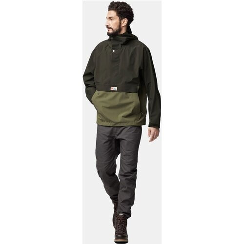 Fjällräven Vardag Hydratic Anorak Jas Donkergroen/Donkerkaki Tweedehands