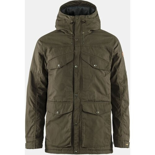 Fjällräven Vidda Pro Wool Padded Jacket Jas Donkerkaki Tweedehands