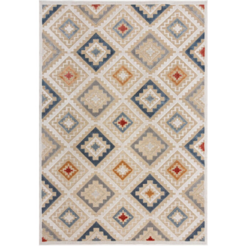 Flair Rugs Plaza Zion Buitenkleed - 160 x 230 cm - UV- en weerbestendig - Grijs Tweedehands