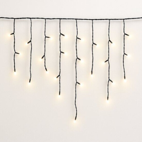 FlinQ 144 LED Warm Wit IJspegelverlichting - Kerstverlichting - Kerstverlichting buiten - Warm wit