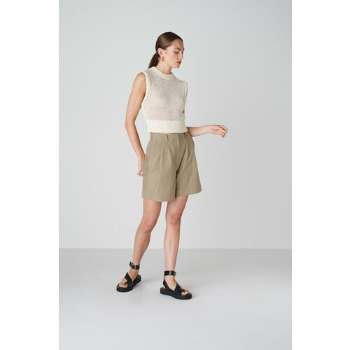 Floria Collective dames vegan Short BiÃ¨l Saliegroen Tweedehands
