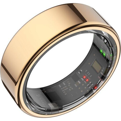 Focus® S1 Smart Ring - Goud - Hartslag&Slaap Monitor - Maat 8
