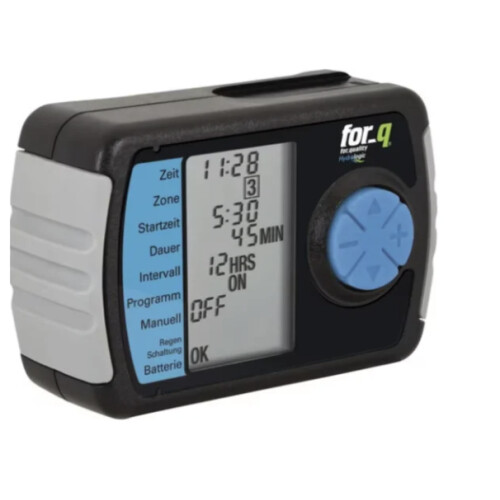 FORQ Bewateringscomputer FQ-BC – Automatische Tuinbewatering – LCD Display – 4 Programma’s – 360 min