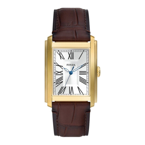 Fossil CARRAWAY FS6011 - Polshorloge - 30mm - Bruin