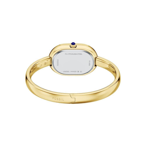 FOSSIL Dames Horloge - Bangle Armband - Goudkleurig - 25 mm