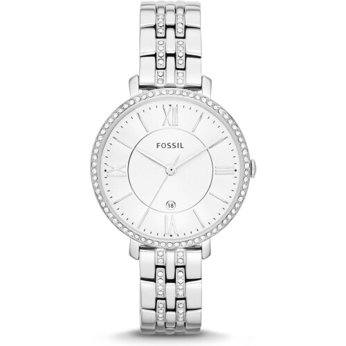 Fossil Jacqueline ES3545 - Polshorloge - 36 mm - Zilverkleurig