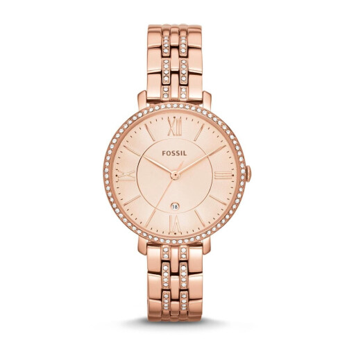 Fossil Jacqueline ES3546 - Polshorloge - 36 mm - Rosékleurig Tweedehands
