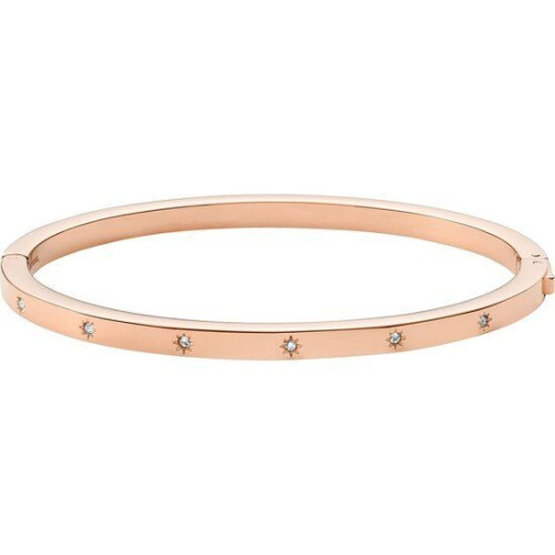 Fossil JF04394791 - Damesarmband - 17,5 cm - Rosé goudkleurig roestvrij staal Tweedehands