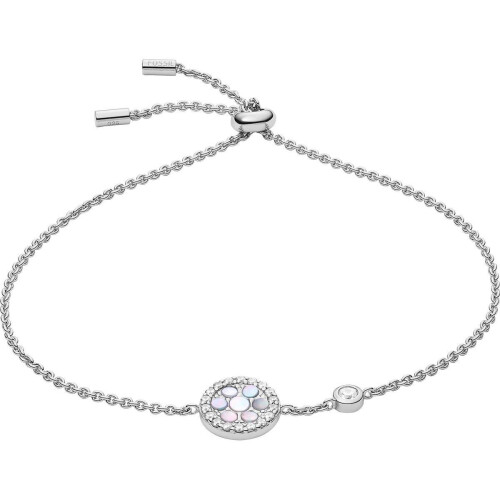 Fossil JFS00519040 - Damesarmband - Sterling zilver - 16,5 - 21,5 cm Tweedehands