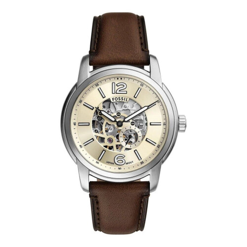 Fossil ME3264 Heren Horloge - Zilverkleurig