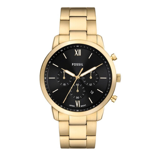 FOSSIL NEUTRA - Polshorloge - Chronograaf - Goudkleurig Tweedehands