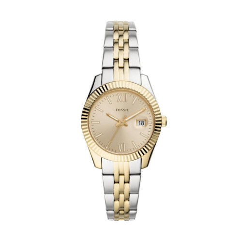 Fossil Scarlette Mini ES4949 - Dameshorloge 32 mm - Roestvrijstaal zilver/goud Tweedehands