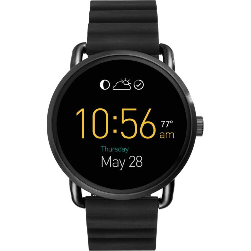 FossilQ Wander - Smartwatch FTW2103 - Bluetooth connectiviteit - Zwart Tweedehands